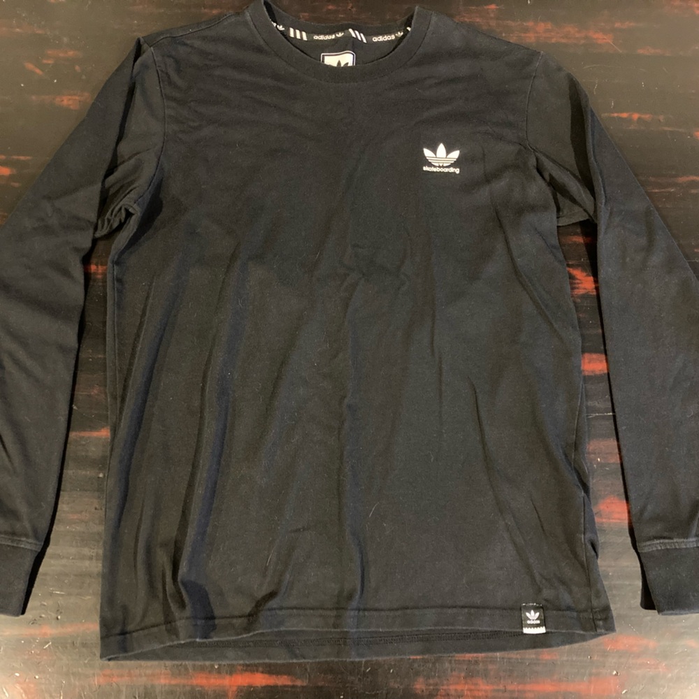 Adidas Skateboarding long sleeve shirt black medium